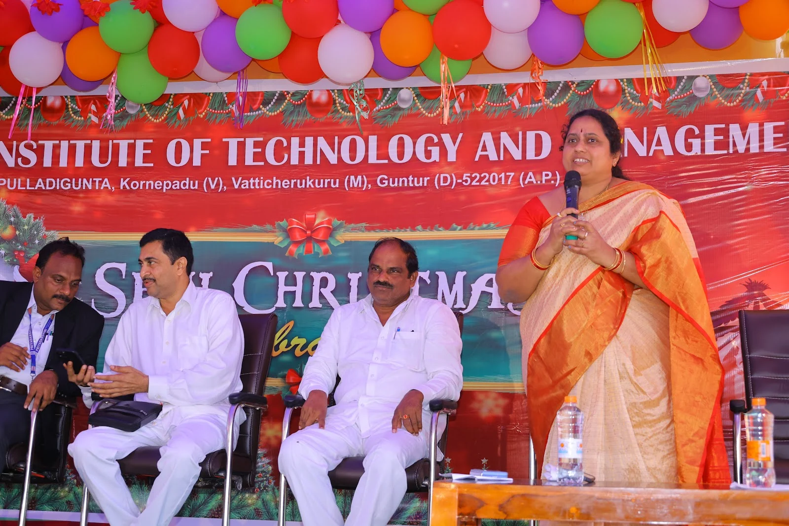 Semi Christmas at Priyadarshini Institute of Technology and Management