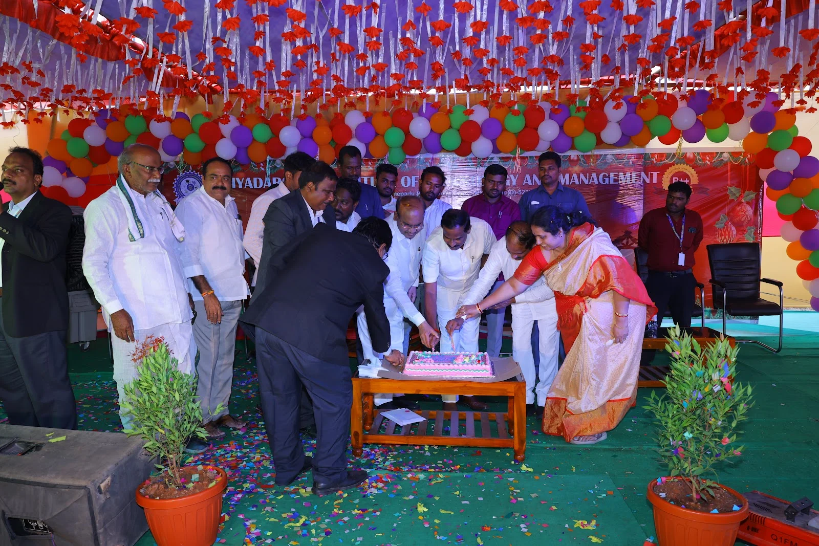Semi Christmas at Priyadarshini Institute of Technology and Management